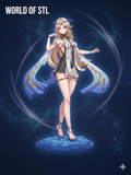 Cartethyia from the game Wuthering Waves Games Character design 3d STL resin print download files (R318）