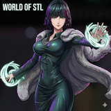 Fubuki from one punch man，Anime Character design, 3d STL resin print download files (B186)