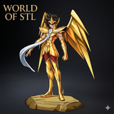 Sagittarius Seiya , Legendary Character design，3d STL resin print download files (MANGA124)