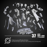 Gilberta from Arknights: Endfield，Games Character design, 3d STL resin print download files (R319)
