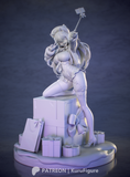 MN001 - Games character design, Goddess of Victory: Nikke, Luffy Christmas, 3d stl print download files
