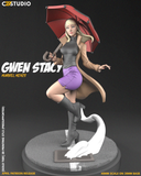 TU173 - Female Character design, Gwen Stacy ，3d STL resin print download files