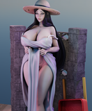 R062 - NSFW Anime Movie Character design, Hachishaku-sama (Eight Feet Tall) ，3d STL resin print download files