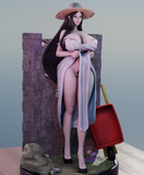 R062 - NSFW Anime Movie Character design, Hachishaku-sama (Eight Feet Tall) ，3d STL resin print download files
