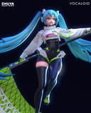 TU144 - Female Character design, Vocaloid - Hatsune Miku，3d STL resin print download files