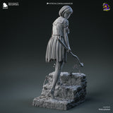 Y010 - Legendary Games Character design, Hinako From Silent Hill，3d STL resin print download files