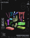 Y011 - NSFW Games Character design, Nude, Bikini, Ori Hoshimi Miyabi | Zenless Zone Zero，3d STL resin print download files