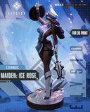 R332 - Games Character design, Maiden: Ice Rose from the game Nikke: Goddess of Victory, 3d STL resin print download files