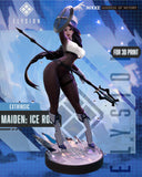 R332 - Games Character design, Maiden: Ice Rose from the game Nikke: Goddess of Victory, 3d STL resin print download files