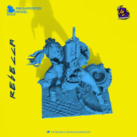 TU014 - Anime character design, Rebecca from Cyberpunk: Edgerunners, 3d stl resin print download files
