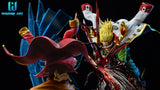 ANI116 - Legendary Character design, Gol D. Roger vs Whitebeard Edward Newgate From One Piece ，3d STL resin print download files