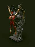 MAN144 - Legendary Character design, iron Spider man，3d STL resin print download files