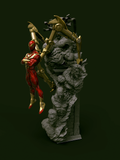 MAN144 - Legendary Character design, iron Spider man，3d STL resin print download files