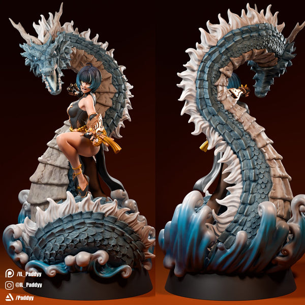 TU006 - Games character design, Seo Ji woo from solo leveling , 3d stl print resin download file