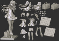 MEI099 - Anime character design, Kaori Miyazono - Your Lie in April, 3d stl print files