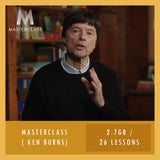 [ VJ D.box ] 40 - KEN BURNS TEACHES DOCUMENTARY FILMMAKING纪录片制作（视频+字幕+课后练习）