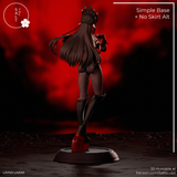 Layna Lazar - Dark Gothic Goddess from Social Media Character design,3d STL resin print download files (R325)