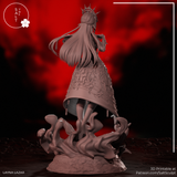 Layna Lazar - Dark Gothic Goddess from Social Media Character design,3d STL resin print download files (R325)