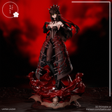 Layna Lazar - Dark Gothic Goddess from Social Media Character design,3d STL resin print download files (R325)