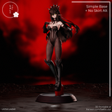 Layna Lazar - Dark Gothic Goddess from Social Media Character design,3d STL resin print download files (R325)
