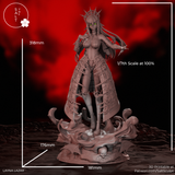 Layna Lazar - Dark Gothic Goddess from Social Media Character design,3d STL resin print download files (R325)