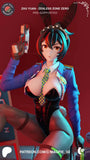 Zhu Yuan from Zenless Zone Zero - High Detail Character for Resin Printing, 3d stl file print download ( Y026 )
