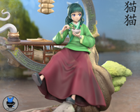 MN118 - The Apothecary Diaries anime figure Maomao, anime character design, 3d stl print files