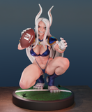 TU088 - NSFW Female Character design，Mirko Boku no hero futeball version ，3d STL resin print download files