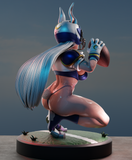 TU088 - NSFW Female Character design，Mirko Boku no hero futeball version ，3d STL resin print download files