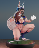 TU088 - NSFW Female Character design，Mirko Boku no hero futeball version ，3d STL resin print download files