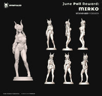 TU063 - NSfw Anime character design, Rumi Usagiyama | My Hero Academia, 3d stl print download files