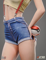 MN099 - Anime character design, The Pokemon, Misty, 3d stl instant download files