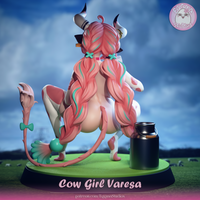 TU068 - Games Female character design, Varesa Cowgirl - Genshin Impact, 3d stl resin print download files