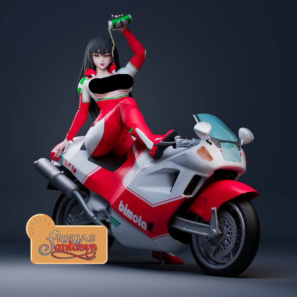 TU138 - Female Character design, Reiko Terayama，3d STL resin print download files