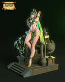 Nefer from the Genshin Impact - High Detail Character for Resin Printing, 3d stl file print download ( Y025 )