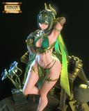 Nefer from the Genshin Impact - High Detail Character for Resin Printing, 3d stl file print download ( Y025 )