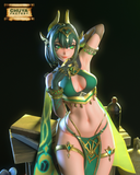 Nefer from the Genshin Impact - High Detail Character for Resin Printing, 3d stl file print download ( Y025 )