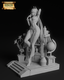 Nefer from the Genshin Impact - High Detail Character for Resin Printing, 3d stl file print download ( Y025 )