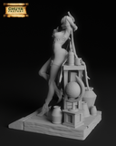 Nefer from the Genshin Impact - High Detail Character for Resin Printing, 3d stl file print download ( Y025 )