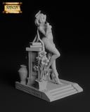 Nefer from the Genshin Impact - High Detail Character for Resin Printing, 3d stl file print download ( Y025 )