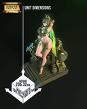 Nefer from the Genshin Impact - High Detail Character for Resin Printing, 3d stl file print download ( Y025 )