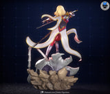 TU007 - Games character design, Cha Hae In from solo leveling , 3d stl print resin download file