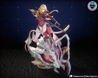 TU007 - Games character design, Cha Hae In from solo leveling , 3d stl print resin download file