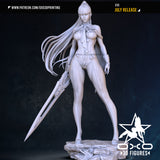 TU168 - NSFW Female Character design, Rosa, Eve Stella Blade，3d STL resin print download files
