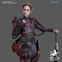 TU100 - Female Character design，Verdun Edge Of Tomorrow，3d STL resin print download files