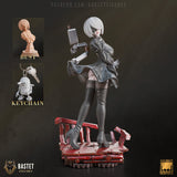 TU093 - Games Character design, 2b from Nier automata, 3d stl print download files