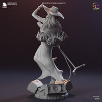 TU050 - Female character design, Pauline - Super Mario, 3D Printer Files, 3d STL resin print download files