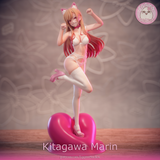 TU146 - NSFW Female Character design, Kitagawa Marin，3d STL resin print download files