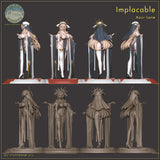 TU005 - Games character design, Azur Lane - Implacable , 3d stl print resin download file