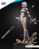 TU010 - Games character design, Noelle from Nier Automata , 3d stl print resin download file